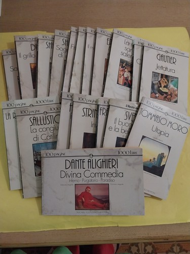 Lotto volumi 100 pagine - 20,