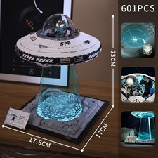 Disco volante UFO blocco di