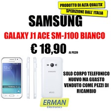 TELEFONO CELLULARE SAMSUNG GALAXY J1  BIANCO SOLO CORPO TELEFONICNON FUNZIONANTE
