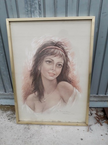 Quadro volto donna g - quadro, di