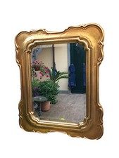 Specchio da parete 72x89 cm Gold