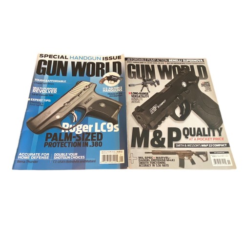 Lot gun world magazines - of,