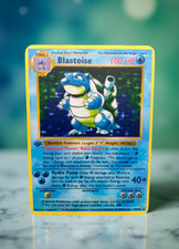 Blastoise 1st edition Gold