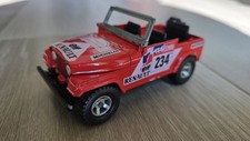Majorette 3016 Jeep Cj7 Renegade Édition Spécial Paris Dakar 1988 Ech 1/32