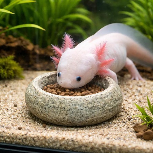 Axolotl ciotola - axolotl, di