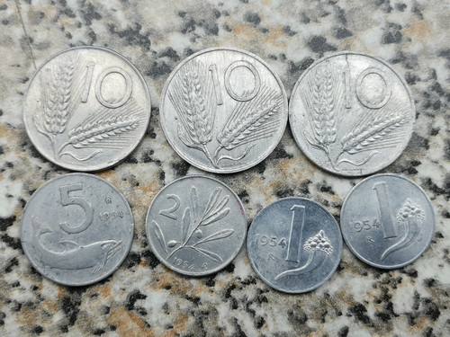 Lotto monete repubblica - monete,