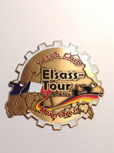Vespa placca raduno - , vespistico