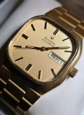 Orologio Bulova Accutron watch di forma Vintage  rare Oro 20 Micron