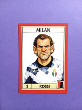 FIGURINA CARICATURA CALCIATORI