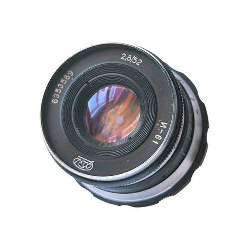 Industar 8 52mm soviet - 2,8/52mm,