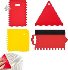 4 Pezzi Spatola Dentata per