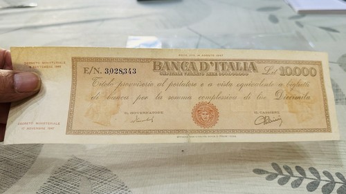 Banconota titolo provvisorio - banconota,