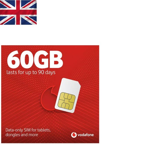 Scheda sim vodafone 60gb - 60gb, per