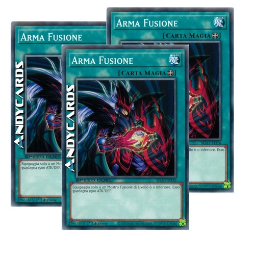 Arma fusione - fusione, (speed