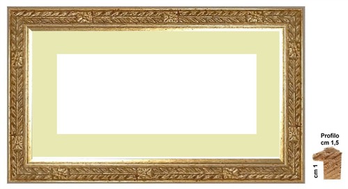 Cornice oro barocco - in,