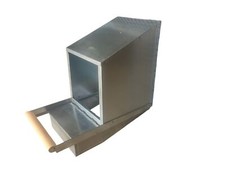 Nido a 1 Posto per Galline Ovaiole. Raccolta Uova dall'Interno e dall'Esterno...