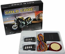 Kit allarme moto scooter anti furto rapina antifurto sensore sirena telecomando