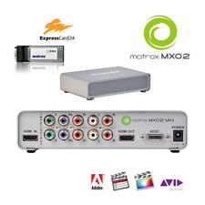 Matrox MXO2 Mini I/O-Box per Notebook Expresscard HDMI 8 canali audio, analogico YC