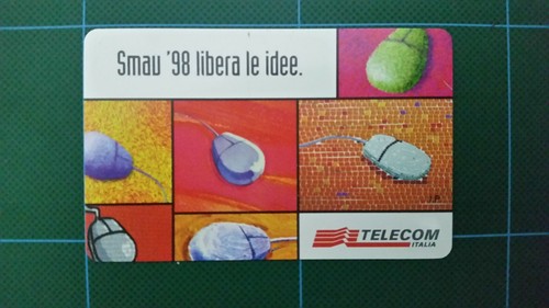 Scheda telefonica smau - telefonica,