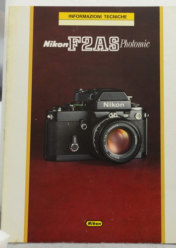 Nikon f2as photomic brochure - f2as,