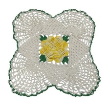 Vintage scalloped square - vintage,