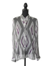 Camicia blusa manica lunga B0