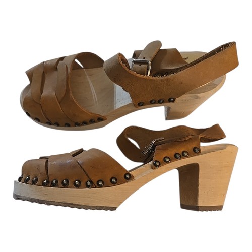 Sandali con zoccoli - , legno