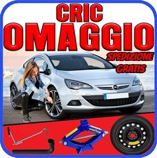 Ruotino Di Scorta 5Fori Misura Da 17 Per La Opel Astra J Con Kit Cric + Chiave p