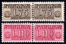 Italia 1955 Pacchi Concessione