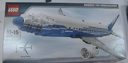 Lego sculptures 10177 - sculptures, boeing