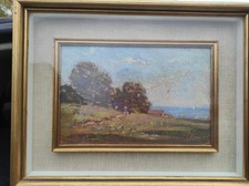 Giulio FIORI - quadro olio su cartone telato, anni '60.