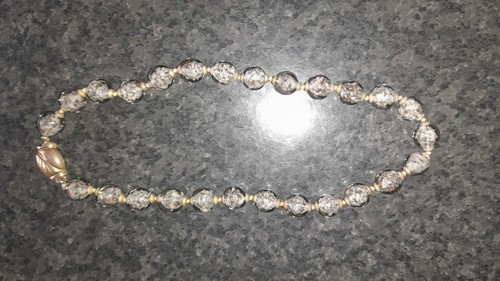 Collana vintage vetro - collana,