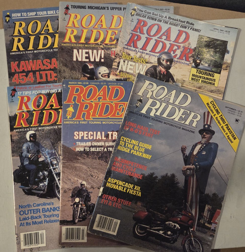 Vtg 6ct road rider magazine - 6ct,