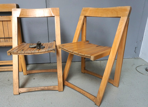 Coppia sedie pieghevoli - , design