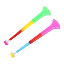 Hileyu Trombe in plastica Vuvuzela 2pcs Horn Noise Maker Trombe in plastica R