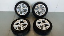 SERIE 4 CERCHI IN LEGA HYUNDAI I10 20  USATI RAGGIO 15 6X15 ET48+PNEUMATICI