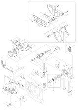 Makita Ricambi per sega circolare da tavolo 2704N parte 2