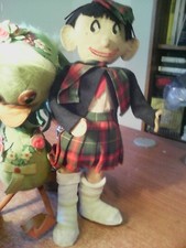 VECCHIO  PUPAZZO  IN  PANNO