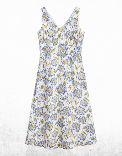 Abito donna mare cotone