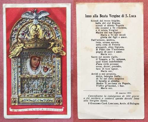 Santino holy card 1955 - santino, 1955: