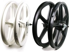 Ruote BMX Skyway Tuff Mag Coaster Brake Old School 20 pollici coppia nero bianco rosso