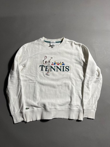 Felpa lacoste vintage y2k - lacoste,