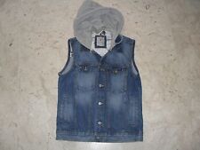 Giacca Gile' Felpa CLAYTON Uomo/ Ragazzo Sportivo  in Denim Tg S COMPRALO SUBITO