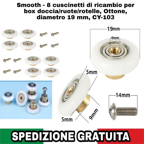 Ruote cuscinetti ricambio - 8,