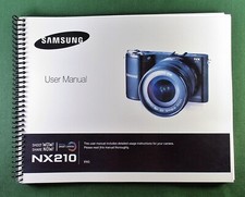 Samsung NX210 Manuale utente: 183 pagine a colori e cover protettive!