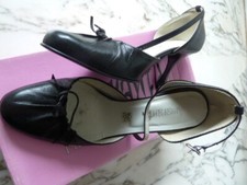 SCARPE PELLE AMARANTA - LACCIO CAVIGLIA 38