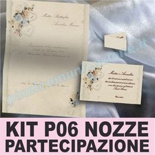 PARTECIPAZIONI NOZZE INVITI