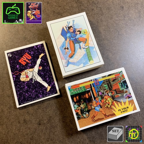 Topps street fighter 1993 - street,