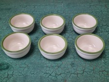 Ciotole da pinzimonio set 6 pezzi in ceramica per salse 7,50 cm aperitivo bianco