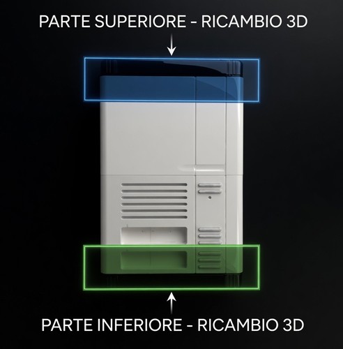 Coppia testa ricambio - 2x,